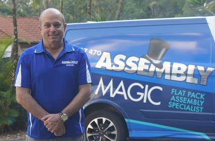 Technician - Adam in front of his van
