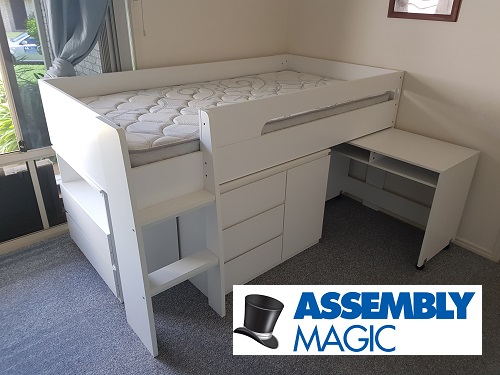 Bed assembled by Robert from Assembly Magic