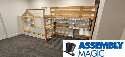 Bunk Beds Assembled by Robert from Assembly Magic in Ferntree Gully