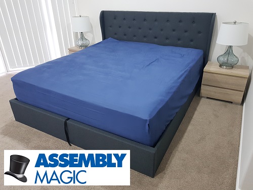 Complete bed setting assembled by Shaun - Assembly Magic