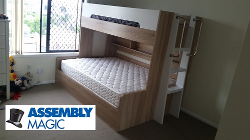 Bunk beds assembled by Robert - Assembly Magic