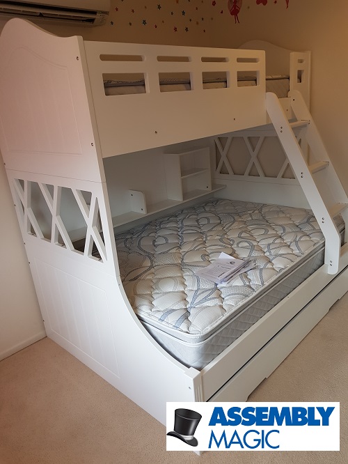 Bunk beds assembled in Tecoma by Assembly Magic