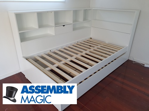 Flat Pack Bed assembled by Assembly Magic in Tecoma