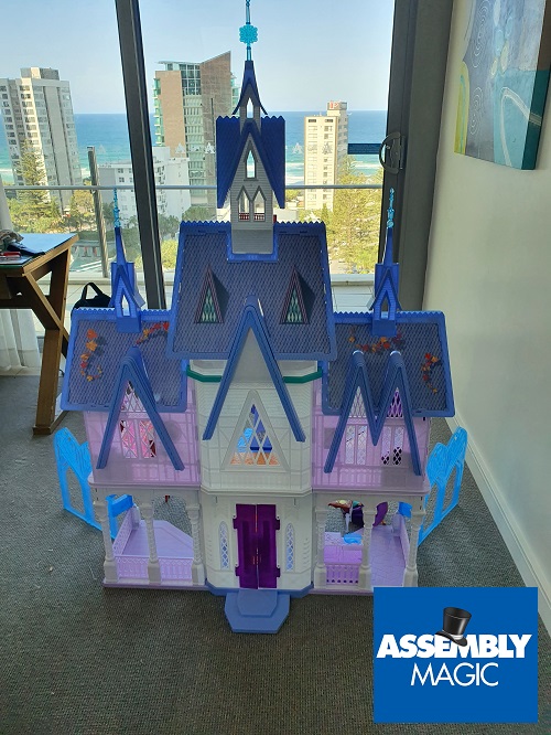 Large dollhouse assembled by local technician Shaun - Assembly Magic