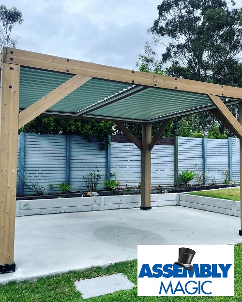 Gazebo installed by Robert - Assembly Magic