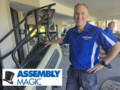 Gym equipment assembled by Shaun - Assembly Magic