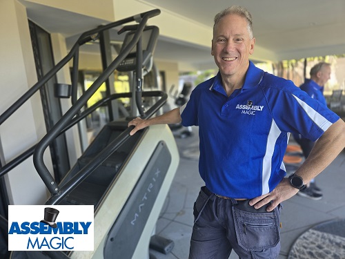Gym equipment assembled by Ben - Assembly Magic