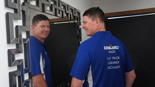 Mirror and Picture Hanging Service By Assembly Magic in West End QLD.