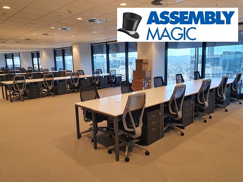 Office furniture installed by Robert - Assembly Magic