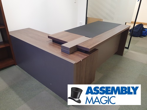 Office furniture installed by Shaun - Assembly Magic