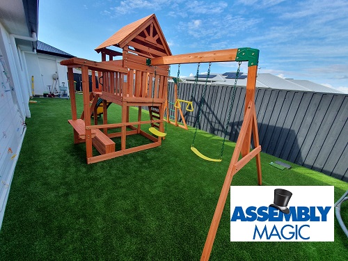 Large Playground assembled by Ben - Assembly Magic