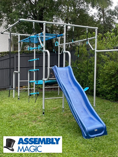Large play gym assembled by Robert - Assembly Magic
