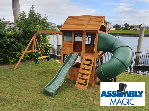 Playground/Cubby house assembled by Shaun - Assembly Magic