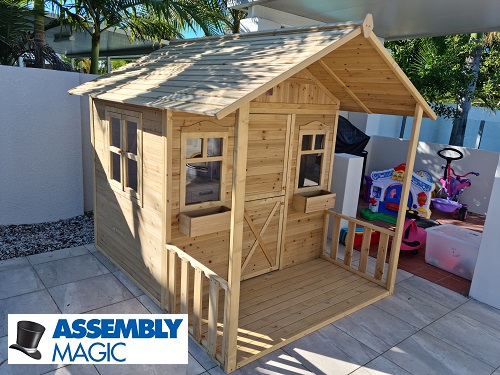 Cubby House Assembled by Robert - Assembly Magic