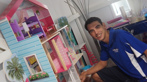 Dollhouse assembled by Assembly Magic