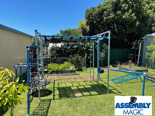 Large playground assembled by Robert - Assembly Magic