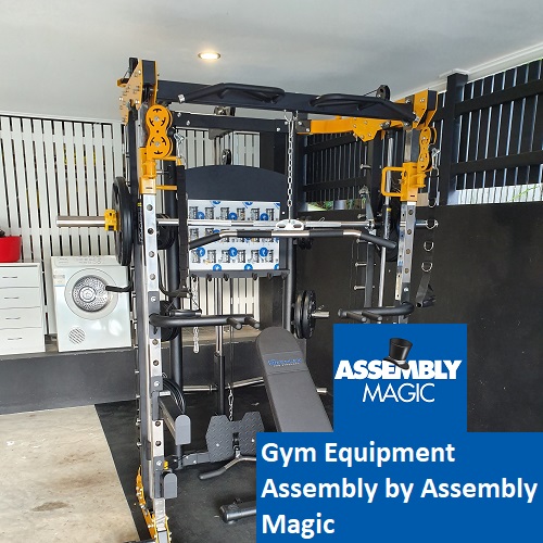 Gym equipment assembled by Shaun - Assembly Magic