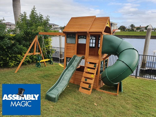 Playground assembled by Shaun - Assembly Magic