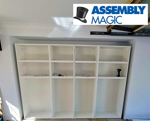 Storage unit assembly by Assembly Magic in Scoresby