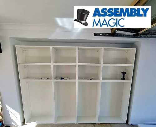 Shelving solutions by Assembly Magic in West End QLD.