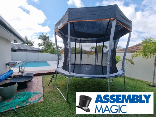 Trampoline Assembled by Robert from Assembly Magic.