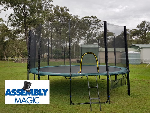 New trampoline assembly by Ben - Assembly Magic