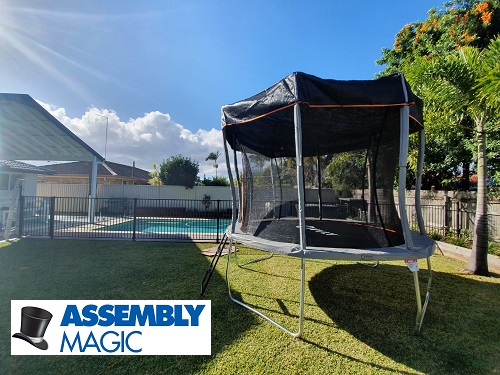Trampoline Assembled by Robert - Assembly Magic
