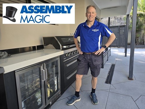 BBQ installation by Assembly Magic in Scoresby
