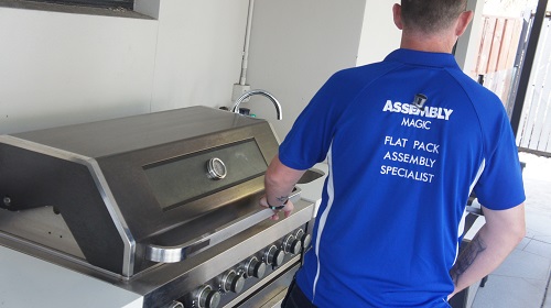 BBQ Installation by Brendan - Assembly Magic in Thabeban.