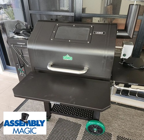 BBQ installed by Assembly specialist Shaun.