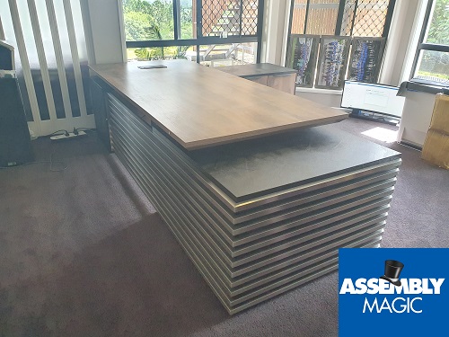 Desk assembled by Robert - Assembly Magic