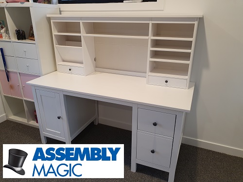 Flat pack desk assembled by Shaun - Assembly Magic