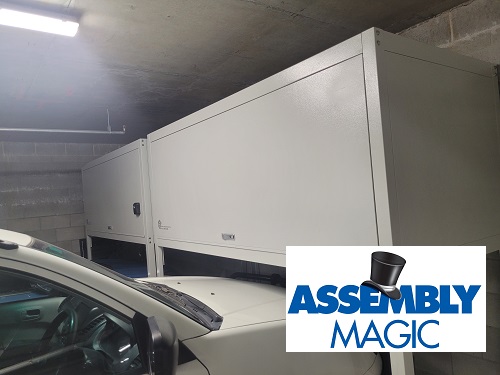 Over bonnet storage by Assembly Magic