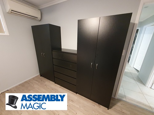 Wardrobe set assembled by Shaun - Assembly Magic