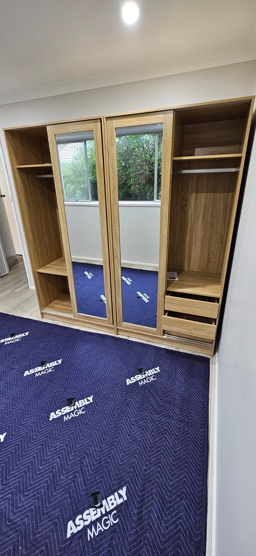 Wardrobe assembly by Robert from Assembly Magic in Ferntree Gully