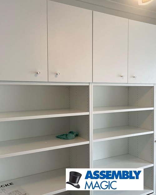 Wardrobes assembled by Shaun from Assembly Magic.