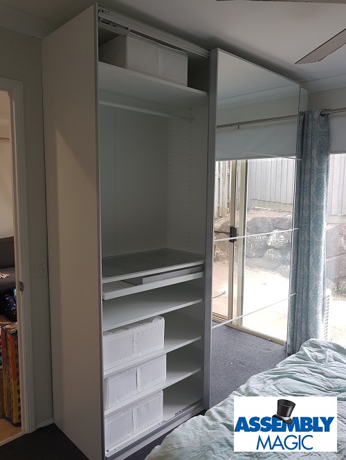 Wardrobe assembled by Shaun - Assembly Magic