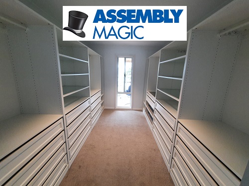 Wardrobes assembled by Shaun - Assembly Magic
